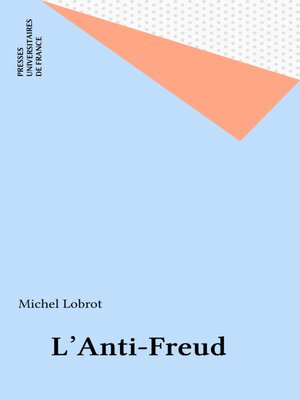 cover image of L'Anti-Freud